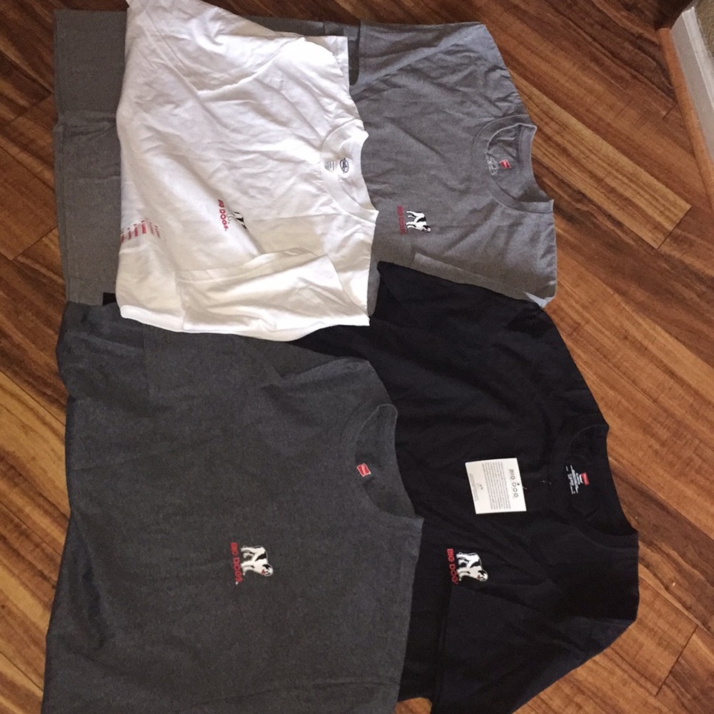 Big Dog tees for Men all size xlarge New